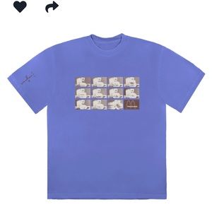travis scott x mcdonald’s shirt